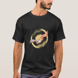 Camiseta Chicas de Caballo Mano y Silueta de Caballo Tocand