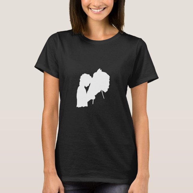 Camiseta Chicas de caballos Paddock (Anverso)