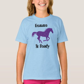 Camiseta Chicas de caballos y motociclistas