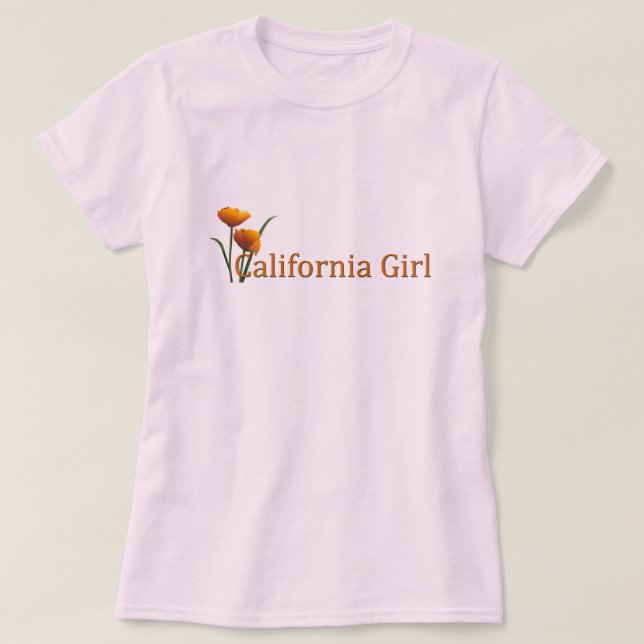 Camiseta Chicas de California (Diseño del anverso)