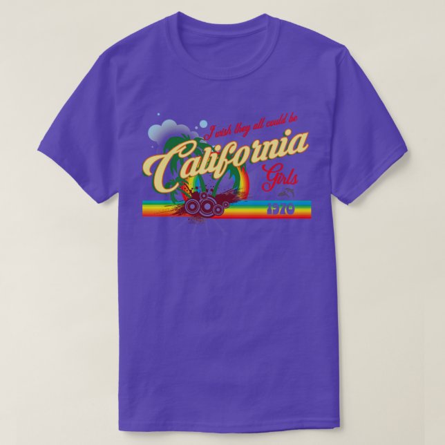 Camiseta Chicas de California (Diseño del anverso)
