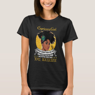 Camiseta Chicas de Capricornio Reina Negra Mujer Rótulo Zod