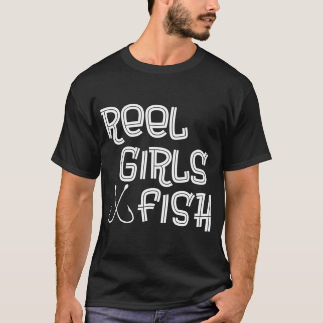 Camiseta Chicas de carrete pescan (Anverso)