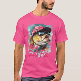 Camiseta Chicas de carrete pescan lubina genial equipo de p