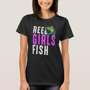 Camiseta Chicas de carrete pescan lubina pesca pescadora ma