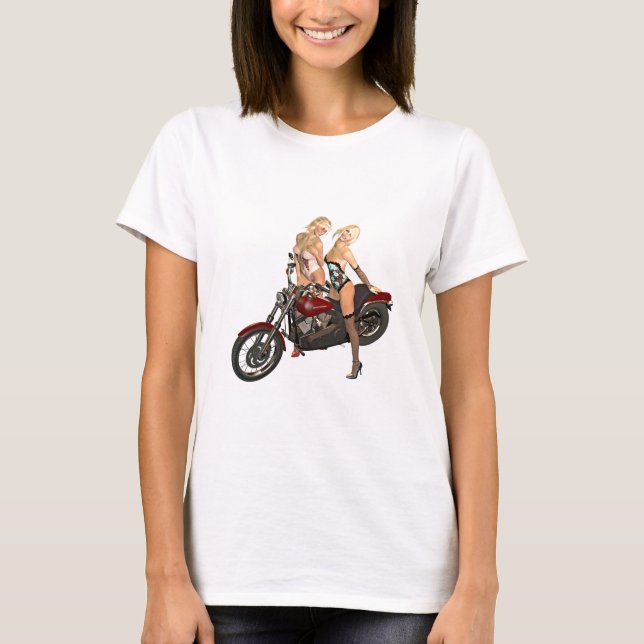 Camiseta Chicas de ciclismo de red (Anverso)
