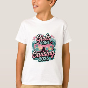 Camiseta Chicas de crucero 2026 Vacaciones de crucero para