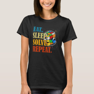 Camiseta Chicas de Cuber Cubre Rápido Cubing Cube's Magic B