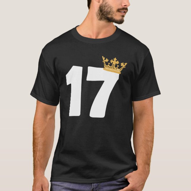 Camiseta Chicas de cumpleaños 17º Fiesta Corona de cumpleañ (Anverso)