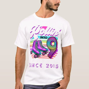 Camiseta Chicas de cumpleaños en patinaje sobre patinaje so
