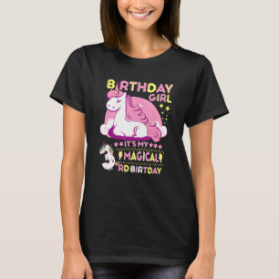 Camiseta Chicas de cumpleaños es mi mágico día festivo de c