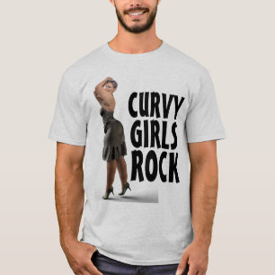 CAMISETA CHICAS DE CURVA ROCK T-SHIRS