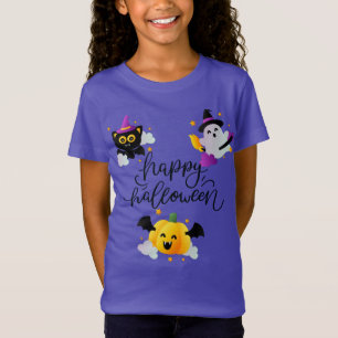 Camiseta Chicas de Cute Happy Halloween