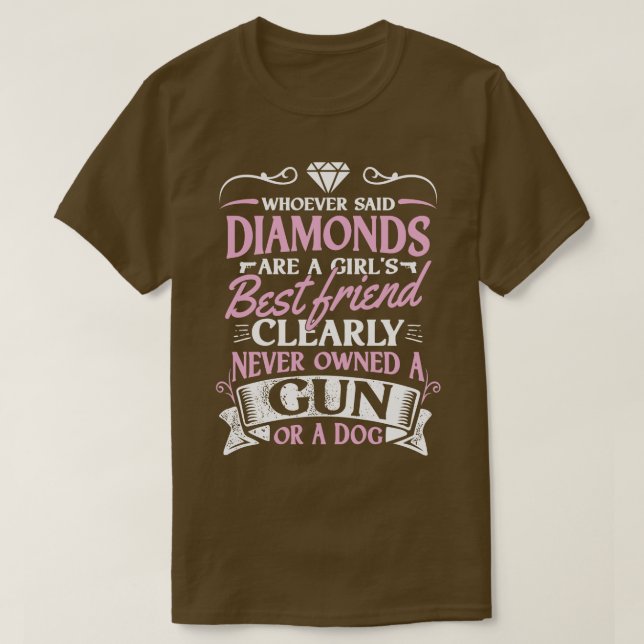 Camiseta Chicas de diamantes (Diseño del anverso)