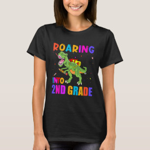 Camiseta Chicas de Dinosaurios de 2º Grado