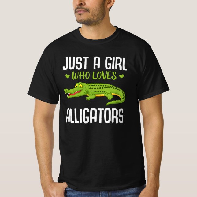 Camiseta Chicas de diseño cómico de lagarto niños reptil (Anverso)