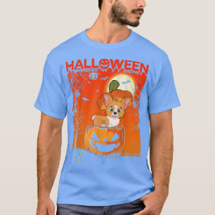 Camiseta Chicas de disfraces de calabaza mujeres cortan Hal