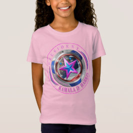 Camiseta Chicas de doble cara de Harris-Walz Wing/Stamp Med