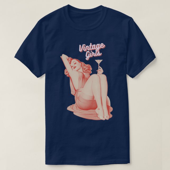 Camiseta Chicas de época (Diseño del anverso)