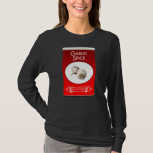 Camiseta Chicas de estaño de especias de ajo coincidiendo c