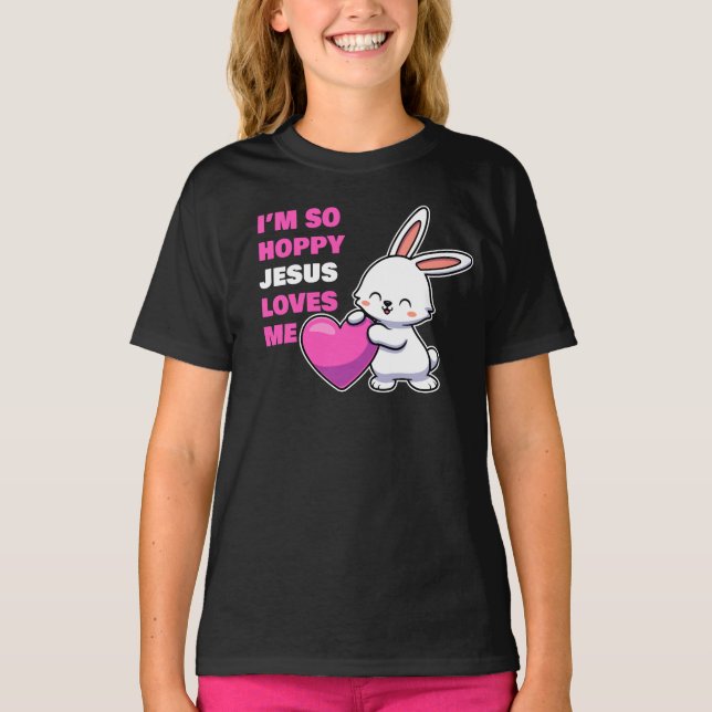 Camiseta Chicas de fe cristiana Soy tan adorable que Jesús  (Anverso)