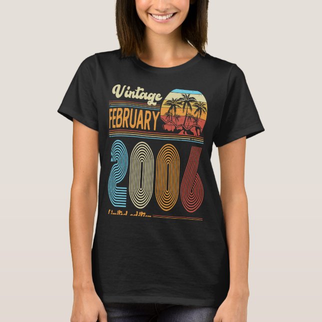 Camiseta chicas de Febrero de 2006 (Anverso)
