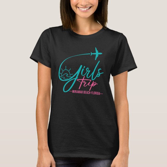 Camiseta Chicas de Flight Travel Miramar Beach (Anverso)