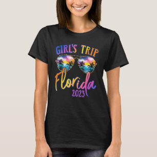 Camiseta Chicas de Florida 2023 Viaje gafas de sol Girlfrie