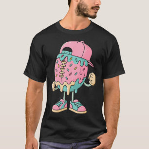 Camiseta Chicas de Fútbol Goteo Helado Goteo Deportes Juven