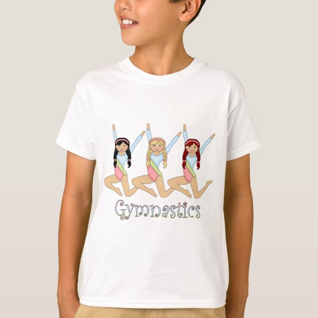 Camiseta chicas de gimnasia (Anverso)