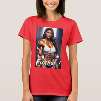 Camiseta Chicas de gimnasia de Firehai usan bikini