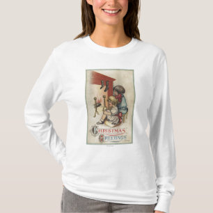 Camiseta Chicas de GreetingLittle del navidad por la