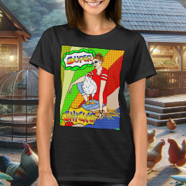 Camiseta Chicas de Guay | Arte de muros de pollo