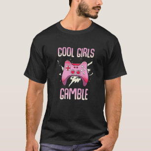 Camiseta Chicas de Guay Gamble Gamer Gaming Geek Retro Comp