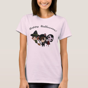 Camiseta Chicas de Halloween