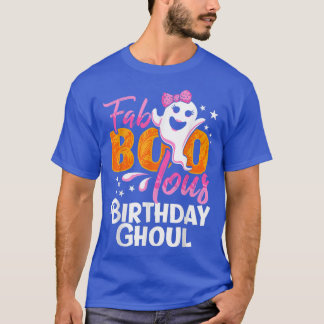 Camiseta Chicas de Halloween de Cumpleaños Ghoul Mujeres Fa