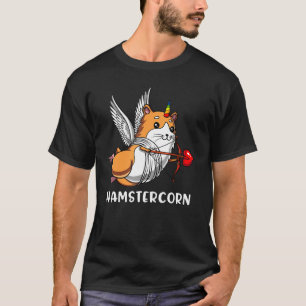 Camiseta Chicas de Hamster Unicorn Cute Hamstercorn Mascota
