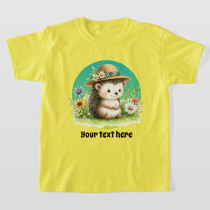 Camiseta Chicas de hedgehog de personalizable lindo