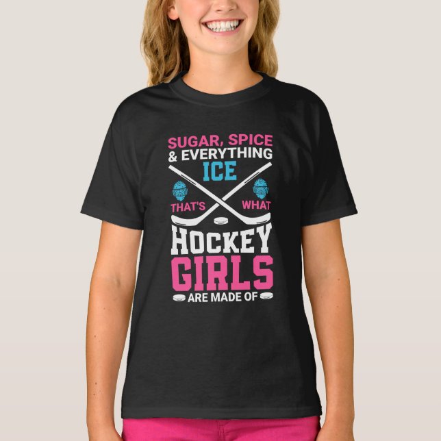 Camiseta Chicas de hockey sobre hielo de todo (Anverso)