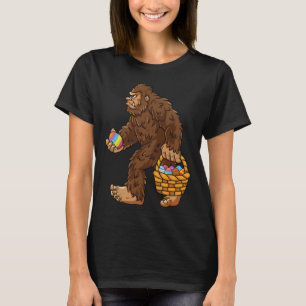 Camiseta Chicas de Huevos en Bigfoot Easter Day Niños diver