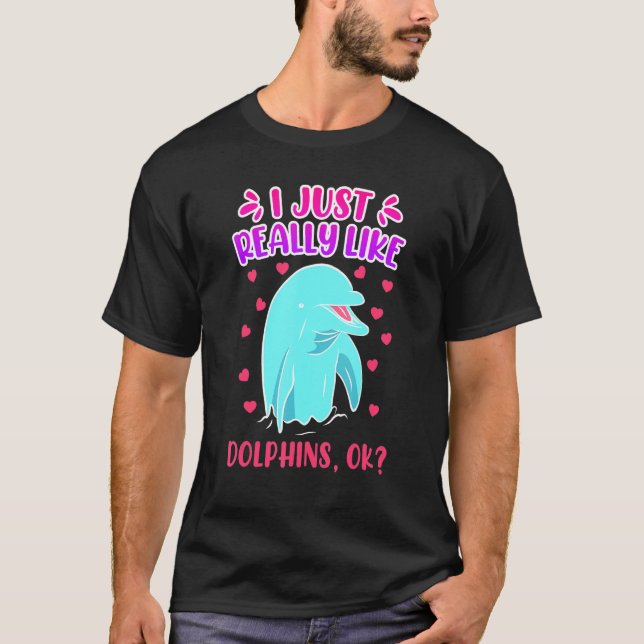 Camiseta Chicas de Ich Einfach Dolphin Kinder (Anverso)