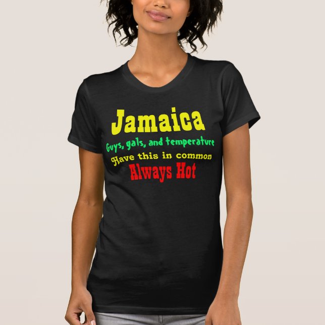 Camiseta Chicas de Jamaica (Anverso)