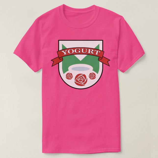 Camiseta Chicas de la Academia Yogurt Panzer (Diseño del anverso)