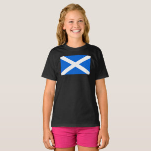 Camiseta Chicas de la bandera de Escocia