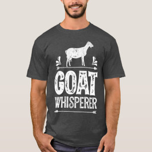 Camiseta Chicas de la cabra Whisperer T Cabras Granjeros Re