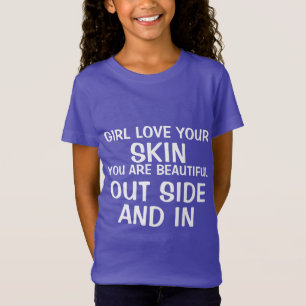 Camiseta Chicas de la colección de expresiones de niños