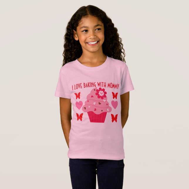 Camiseta Chicas de la colección de expresiones de niños (Anverso completo)