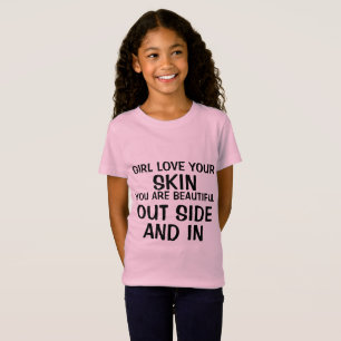 Camiseta Chicas de la colección de expresiones de niños