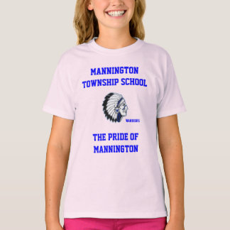 CAMISETA CHICAS DE LA ESCUELA DE LA CIUDAD DE MANNINGTON RI
