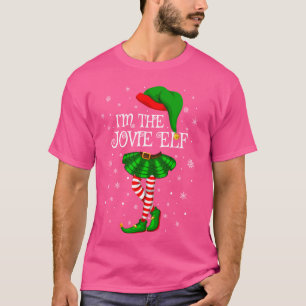 Camiseta Chicas de la familia I'm The Jovie Elf Chris